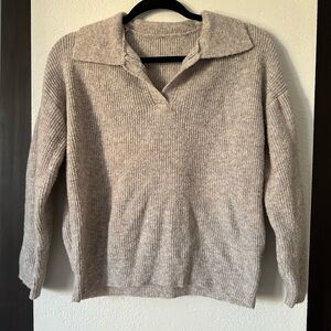 Men's Beige Sweater